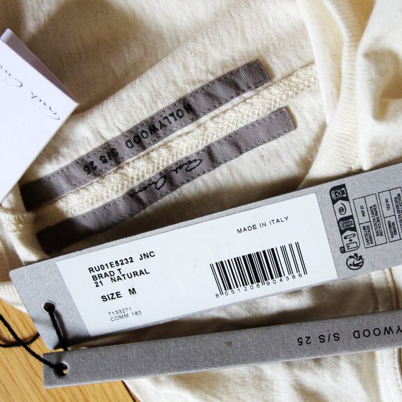 BNWT SS25 RICK OWENS "HOLLYWOOD" BRAD T TSHIRT M - Picture 8 of 11